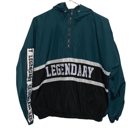 Rue 21 Legendary Green White and Black Jacket Size Medium - Picture 1 of 7